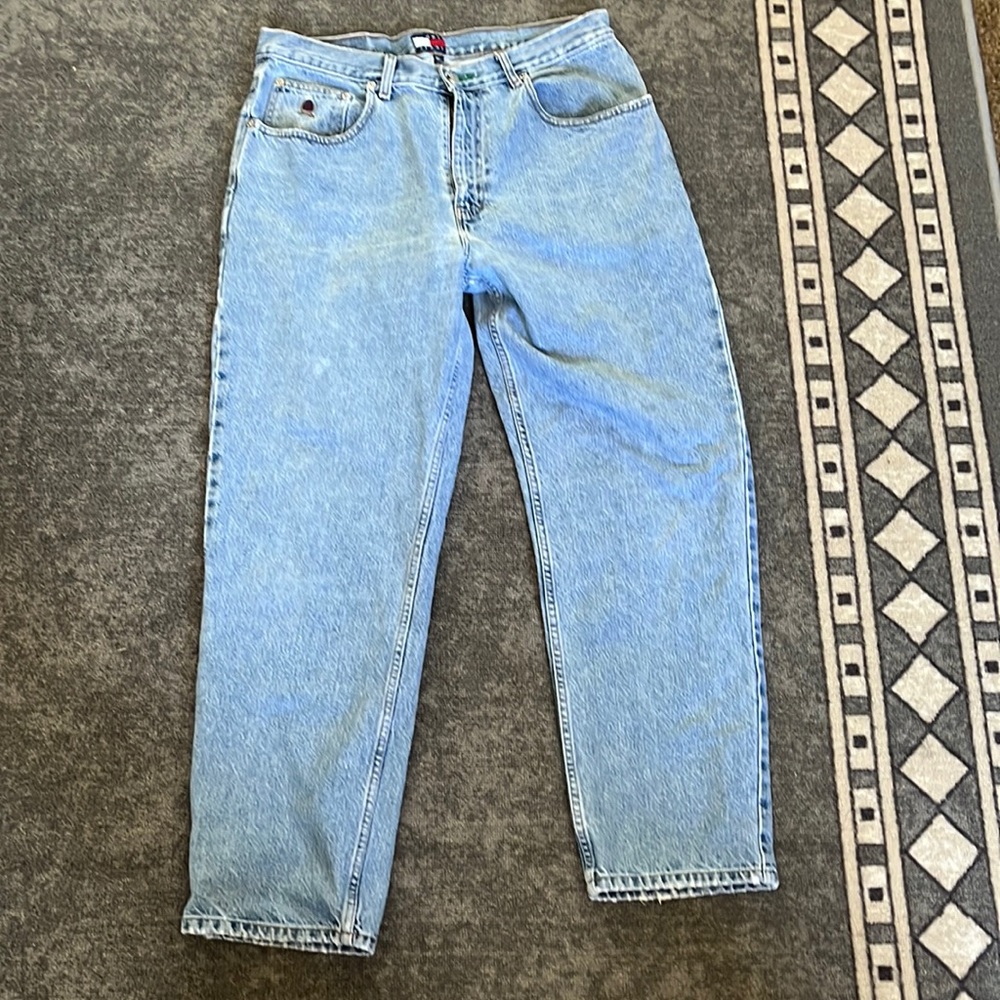 Vintage Tommy Hilfiger Jeans Relaxed Denim Blue